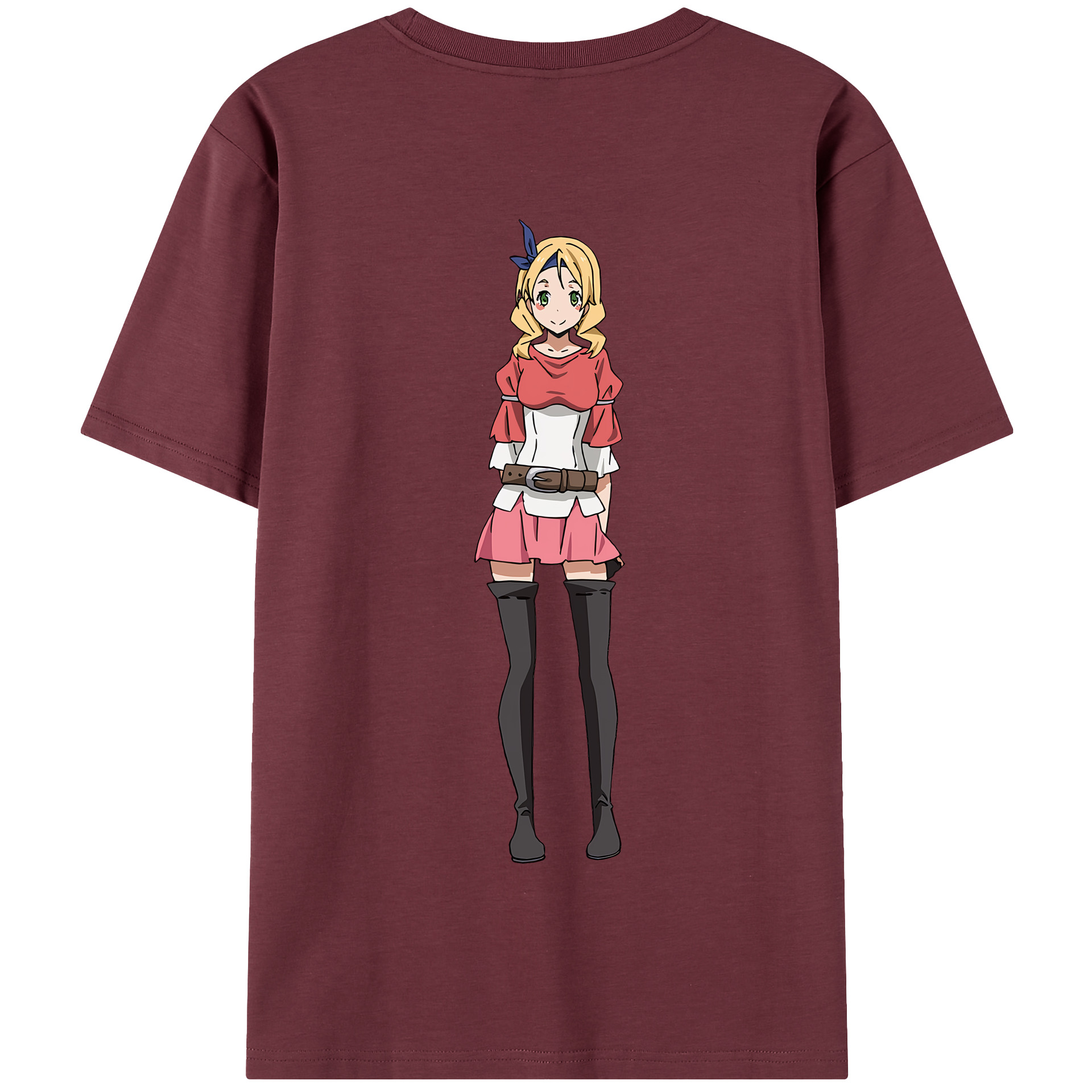 （画像用） 転スラ Regarding Reincarnated to Slime 綿100％半袖Tシャツ（背面プリント）